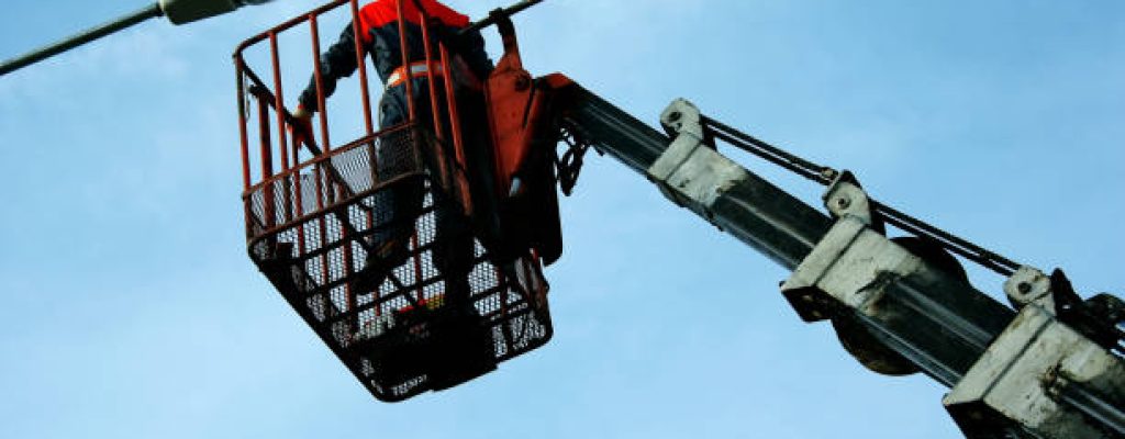 Power line support,Technology maintenance and development industry concept